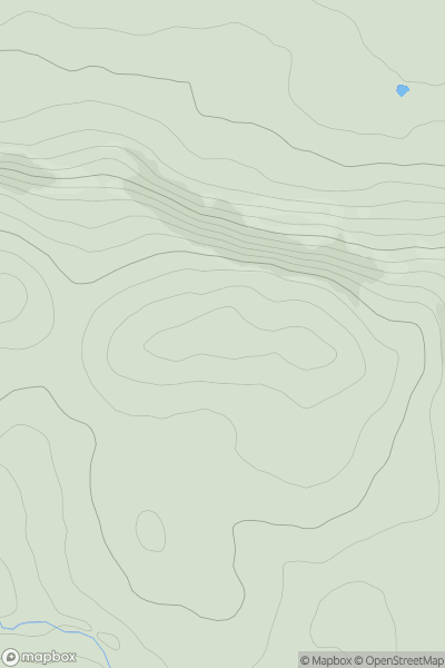 Thumbnail image for The Warren [Llandudno to Wrexham] showing contour plot for surrounding peak